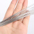 金佩奇 304不锈钢丝 光亮弹簧钢丝 单股绑扎铁丝线 3.0mm中硬丝(约17米/1公斤) 捆扎软钢丝硬铁丝
