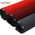 Karyon PVC双条纹地毯 酒店大门口迎宾防滑垫吸水脚垫楼梯走廊餐厅地垫商用塑料 酒红条纹1.2米宽15米长