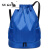 袋鼠（KANGAROO）新品新款干湿分离女游游包泳衣包沙滩包运动健身双肩抽绳包收纳包 湖蓝色
