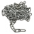 钰启隆 加粗镀锌铁链条 焊接锁链铁链子 十米价 单位：根 2.5mm*10米 