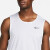 耐克（NIKE）新款男子跑步训练健身网面透气快干无袖运动T恤背心 DV9814-100 M