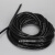 电线保护软管缠绕管黑白网线管收纳管理线管集线管4/6-30mm绕线管 黑色4mm 23米 一包