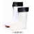 白色雨鞋男士厂专用雨靴女士中筒高筒食堂工作水鞋卫生胶套鞋 xy白色牛筋底高筒雨鞋（男） 43