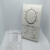 T2000AAC-0C0机械式空调温控器风机盘管温度控制面板开关 白色 单冷T2000EAC-0C0