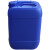 加厚方形塑料桶5/10/20/25KG公斤升L实验室废液收集桶化工 20LA堆码桶蓝色