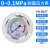 定制精选好物轴向耐震压力表YN60ZT气压表三色1.6/10/40mpa液 0-4MPA=40公斤M14*1.5