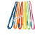 适用国标工业柔性吊装带双扣环形起重吊带圆形吊车吊树吊绳3/5/10 2吨4米