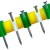 水管钢钉卡地暖管卡子地热管卡钉电线网线卡扣线管卡20管固定器 国标绿色20×50钉 ( 95个/ 袋)