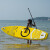 MSEASFREE炫彩冲浪桨板划水板路亚钓鱼瑜伽SUP 升级炫彩黄 