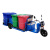 环卫三轮车垃圾分类保洁车小区物业垃圾运输车六桶垃圾清运转运车 高配6桶60V20A超威电池