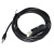 USB转2.5MM音频头 MFC流量计连PC RS485串口通讯线 黑色USB外壳 1.8m