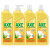 斧头牌（AXE）柠檬芦荟护肤洗洁精1.18kg*4瓶 快速去油 维E呵护不伤手