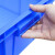 长方形周转箱塑料收纳箱加厚零件盒物料盒塑料盒工具盒 400-160箱：440*330*170（加厚）