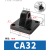 cySC标准气缸附件大全连接件配件CA/CB/FA/I/Y/LB底座法兰鱼定制 CA32配套 SC32缸径 铸钢