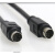 8芯插头 MD8芯连接线 PLC公对公 公对母连接线 8针圆头线 公对公 3M