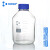 实验室玻璃仪器蓝盖瓶试剂瓶2505001000ml广口瓶圆大口瓶玻 5000ml(进口肖特广口)