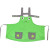 仁聚益定制幼儿园亲子班幼教老师画画logo可爱罩衣 绿色青蛙S身高8090CM