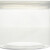 乐霍 储物罐密封塑料瓶透明包装圆形红糖饼干大米蜂蜜加厚密封收纳罐子 8.5直径20高50个配透明盖