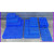 定制塑料防潮板隔断板垫仓板网格浅板货物仓库托盘超市地堆卡板地台板 轻型60*30*3CM