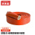 祥来鑫 耐高温阻燃硅橡胶绝缘管 石棉防火保温隔热玻璃纤维套管内径20mm红色圆管式1米 XLX-ZC5Y20