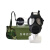 晋广源CF203防毒面具 毒烟化工喷漆放射性灰尘防护面罩全面罩 五件套