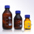 蜀牛蓝盖试剂瓶透明棕色10025050010002000ml化学螺口试剂瓶实验 透明100ml(蜀牛)