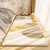 欧洲品质打理全铺大面积易卧室感卧室地毯主卧房间防滑长条毛绒毯 多米椭圆 40x120超柔舒适