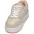 李维斯（Levi's）女鞋低帮系带休闲板鞋厚底增高学生球鞋环保材质米色2024春秋新款 白色 7.5