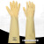 三蝶加长加厚橡胶工业化学厂实验室防水耐磨胶男劳保耐酸碱乳手套 A型（薄款）*31cm