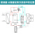 储液器气液分离器10-30P冷媒贮液器热泵空调空气能制冷配件储液罐 12匹22mm口分离器 6.8L LF12WL07