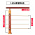 京必诚定制楼梯扶手pvc铝合金实木栏杆立柱家用简约现代欧式室内护栏 E款四排全套护栏1米(加粗)