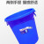 定制适用大号垃圾桶户外塑料酒店餐厨工业商用圆形带盖大容量收纳水桶 160型(80升)+盖 (白色)