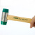 世达工具 92501 木柄安装锤榔头地板安装修工具橡胶锤橡皮尼龙锤 22MM 92501