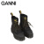 GANNI同款GANNI X Dr. Martens联名 黑色中筒靴马丁靴S2618099 黑色 41