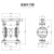 乐冲蜂气动隔膜泵 QBY工业气动泵 一台