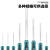 S2钢内六角螺丝刀加长直柄平头六角扳手起子1.5/2/2.5/3/4/5/6mm 绿柄内六角螺丝刀5mm