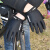 XMSJGIANT捷安特长指手套 公路车山地自行车男女骑行手套单车装备 黑色长指手套套【可触屏】 L