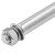 海斯迪克 国标304不锈钢膨胀螺栓（无缝）拉爆螺丝钉膨胀管HKsq-592 M8*70(1个) 