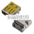 HDMI高清连接器公头夹板式母座普通镀金19P 1.6夹板HDMI公头插头 三固定脚母座
