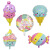 胖进（COZYGO）冰淇淋气球 新款可爱冰激凌雪糕气球儿童生日装饰布置节庆用品糖 可爱雪糕(无品) 1个