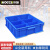 京酷KINKOCCL周转箱长方形塑料盒零件盒分格箱多格箱螺丝盒分类盒收纳盒分格箱正6格L395*W395*H125mm