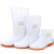 风一顺(FENGYISHUN) 耐油耐酸碱卫生雨靴 508 高37.5cm 白色 37码 1双