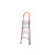 可立摩   201不锈钢折叠梯  便携人字梯折叠梯子 四步梯 工作高度0.97m