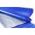 适用于防雨防水防尘蓝银布帐篷布遮阳布蓝灰布雨蓬布防晒蓝色塑料彩条布 6米宽20米长