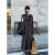 登西罗品牌连帽开衫卫衣+背心裙两件套2024早秋季新款韩版休闲两件套装 花灰 外套均码