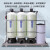 软化水处理设备工业去硬度净水器锅炉井水地下水家用除水垢软水机 3吨自动软水机(不锈钢)