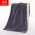 洛楚（Luxchic）420g洗车毛巾深灰色60*160x2条 擦车巾加厚抹布保洁清洁毛巾清洁用品