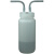 PP聚丙烯洗气瓶塑料气体吸收瓶替代玻璃洗气瓶PP气体缓冲瓶耐HF酸 10L