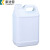 康迪普 HDPE提手方桶 3L耐酸碱密封化工桶塑料容器桶小方桶 乳白色