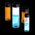 实验室螺口玻璃样品瓶透明棕色小瓶3ml 5ml 40ml 60ml 透明50ml27x108mm10个